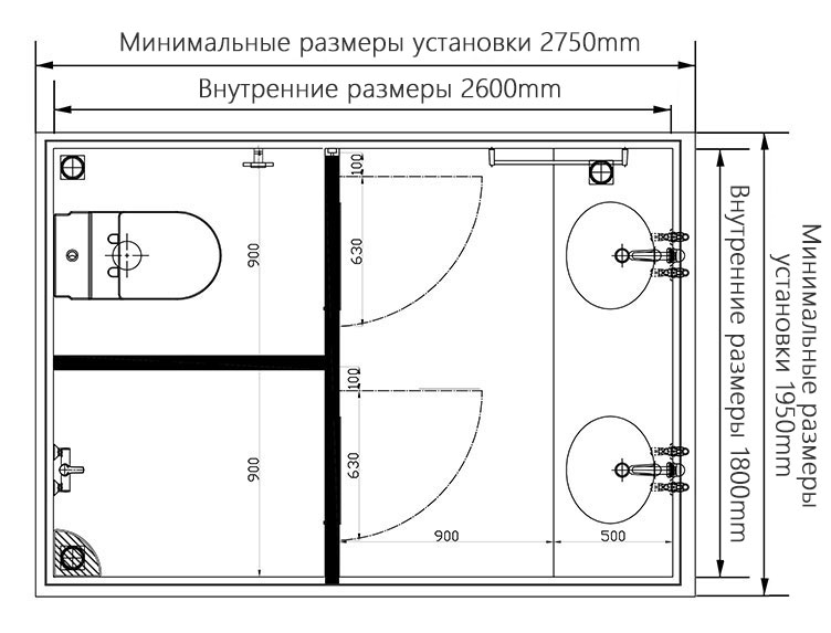 Крупногабаритные керамические плитки для ванной комнаты в виллах и отелях по австралийским стандартам